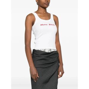 Markgong White Tops - Vests & Tank Tops Women